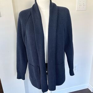 Haven Well-Within Navy Organic Cotton Sweater M